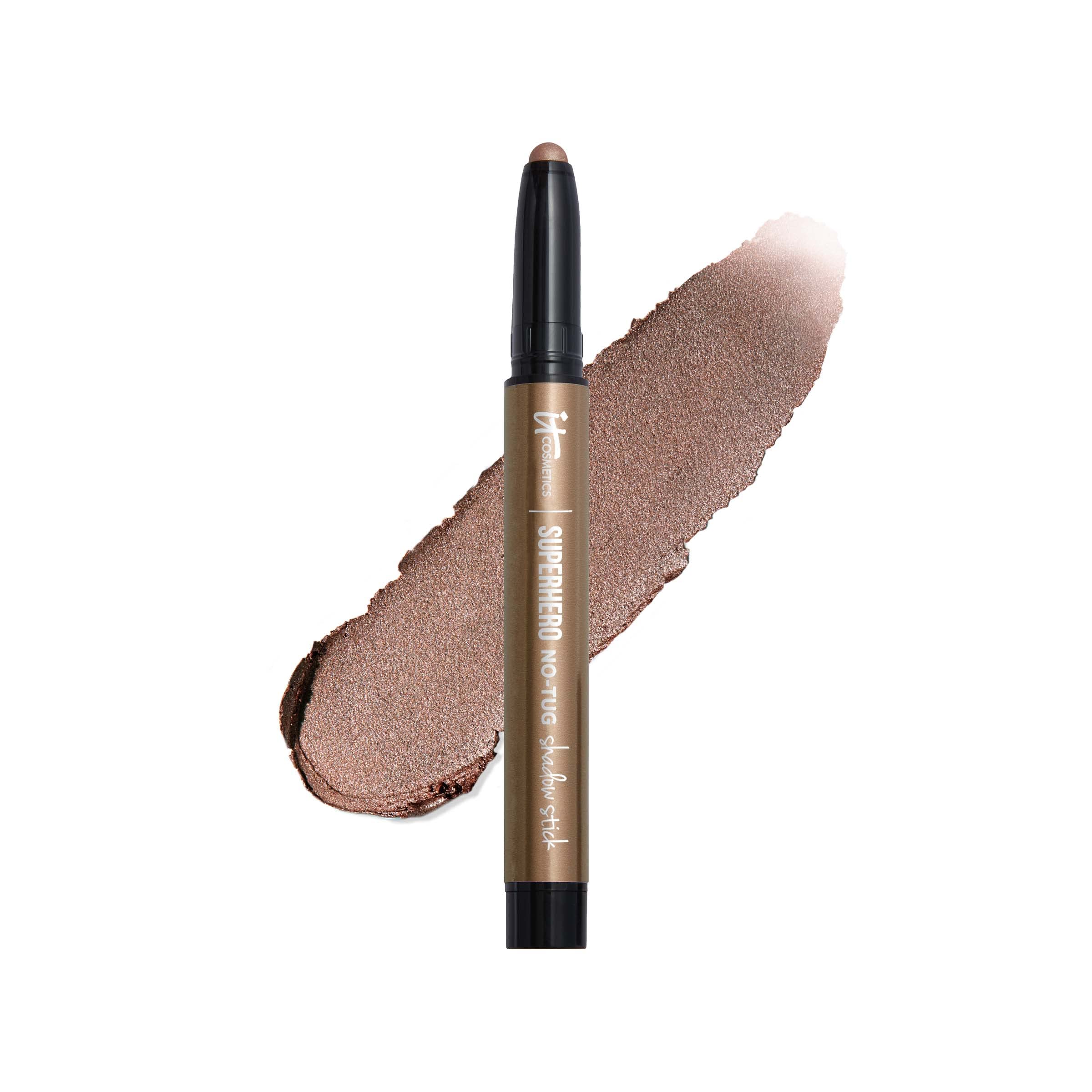 IT Cosmetics Superhero Shadow Stick in Super Slate swatch for a smooth crease-free color
