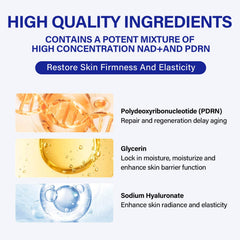 ITECFREELY PDRN Serum smoothing potential on the skin for firming.