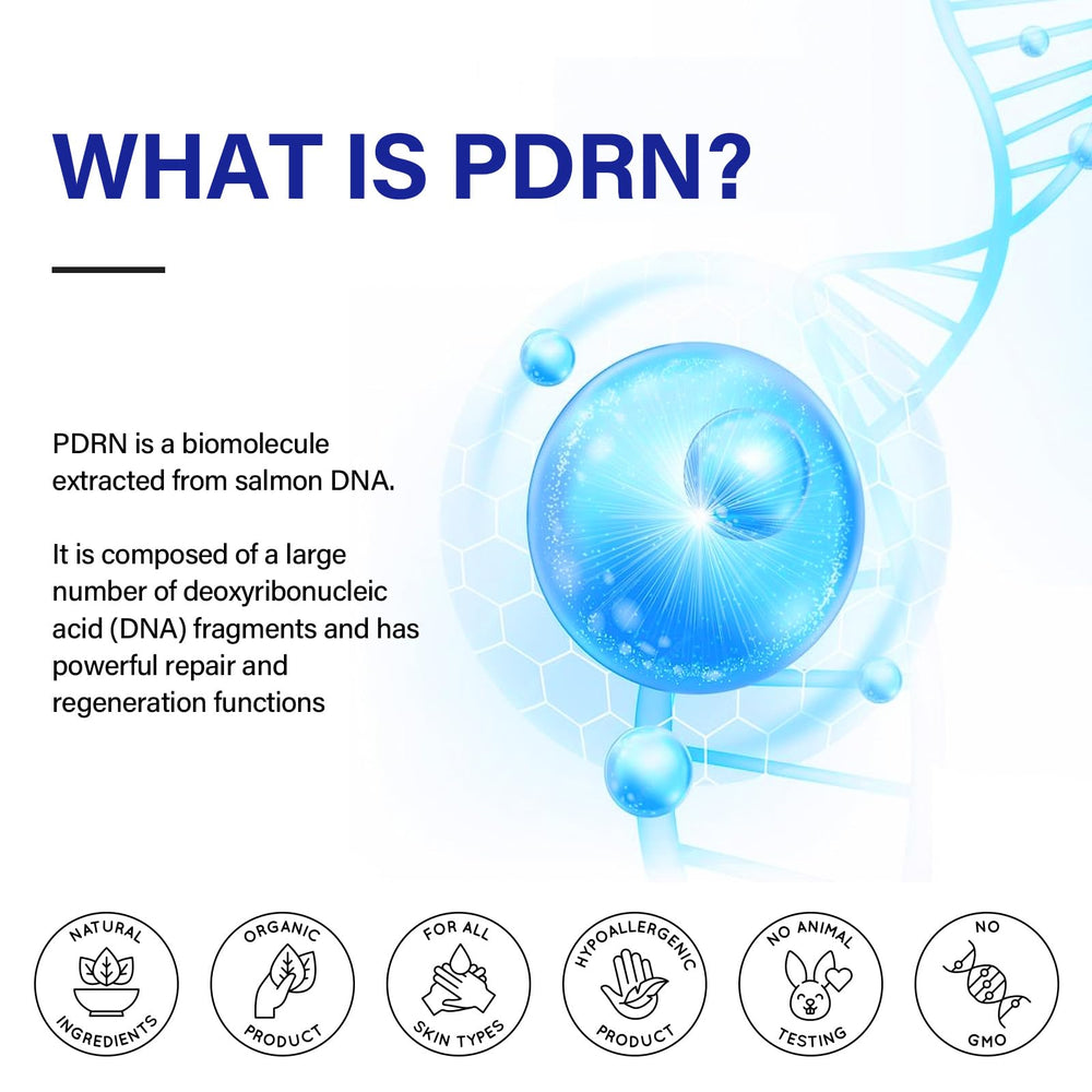 ITECFREELY PDRN Serum packaging conveys a premium skincare experience.