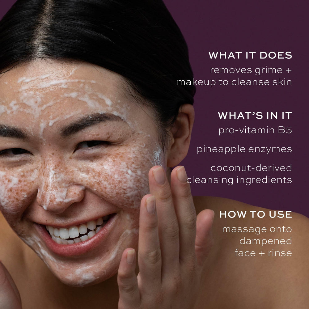 Skin-friendly texture of ITK Skincare moisturizer close-up showing smooth, non-sticky finish