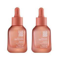 Close-up of ITK Skincare Vitamin C drops supporting brightness.