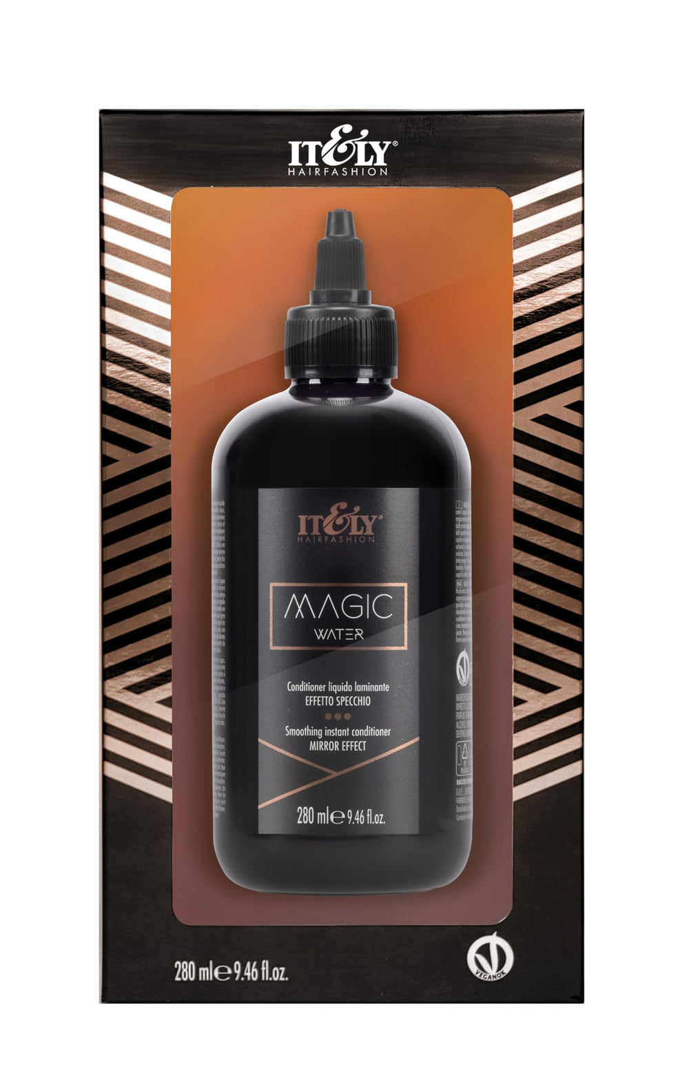 IT&LY Hairfashion Magic Water texture application video shows light, water-like feel.