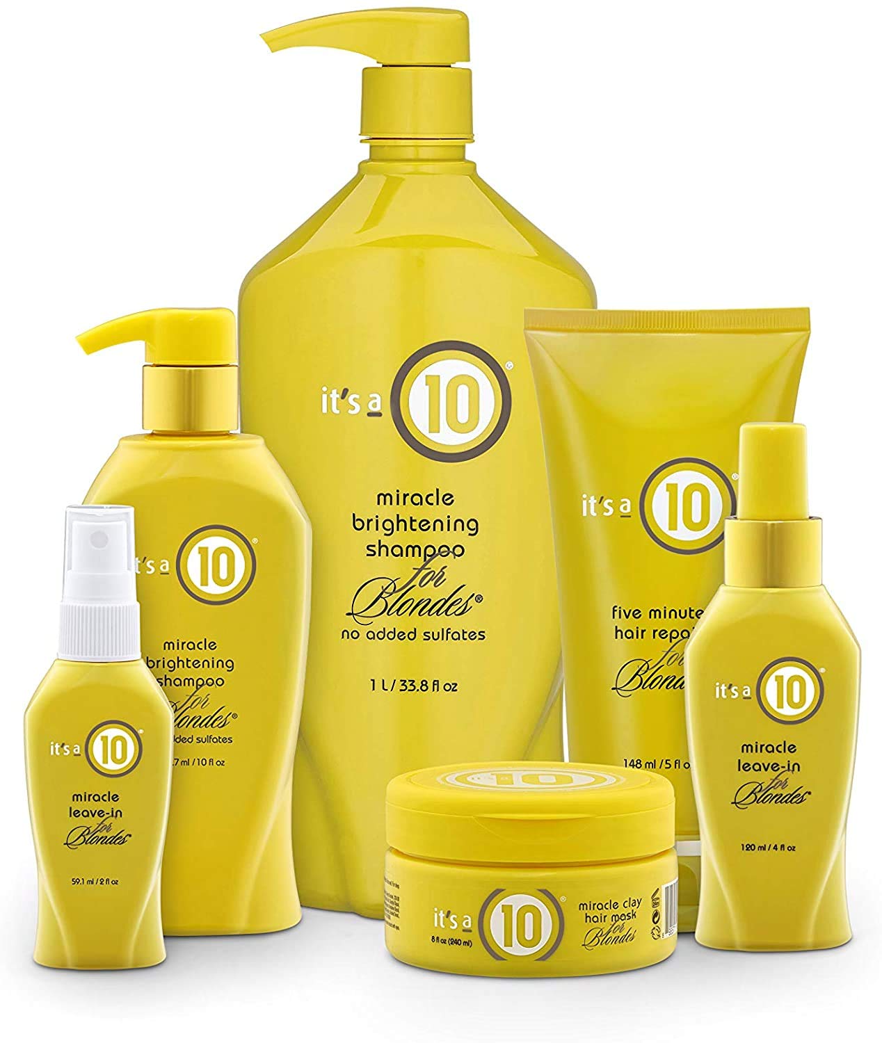 it's 10 haircare miracle leave-in blondes styled-hair lifestyle image conveys healthy glow