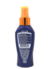 It's a 10 Haircare 3-piece kit packaging image, showing conditioner and leave-in spray for smooth hair.
