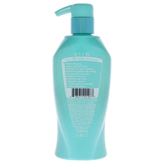 It's a 10 Haircare Blow Dry Miracle Glossing Shampoo label highlights color protection and glossy finish.