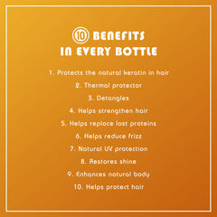 It's a 10 Miracle Leave-In Plus Keratin Spray spray-mist eases detangling after washing