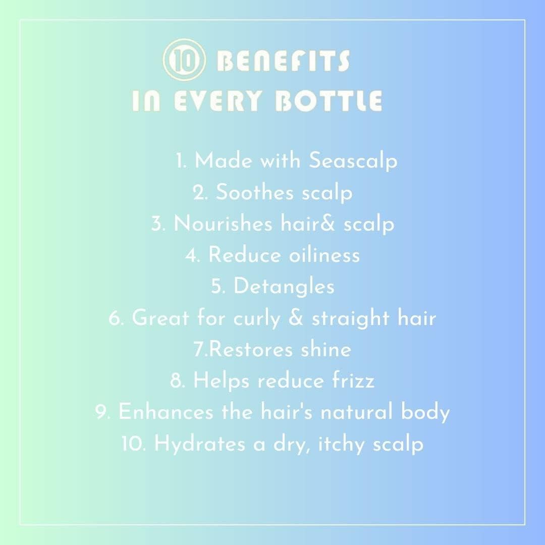 It's a 10 Haircare It’s a 10 Scalp Restore Miracle Calming Spray label detail for shoppers.