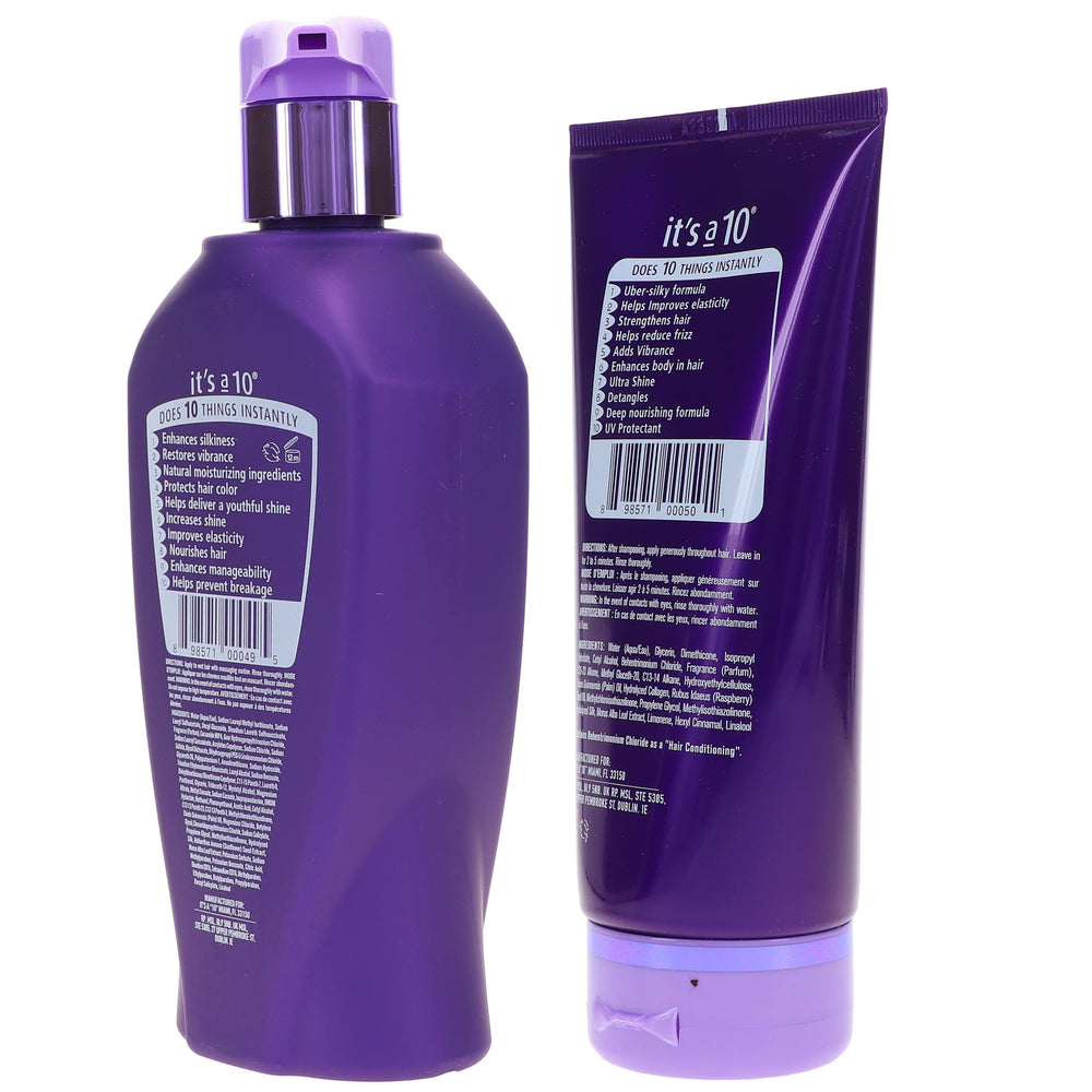Its a 10 Silk Express Silk-protein infused formula bottle emphasizing nourishment