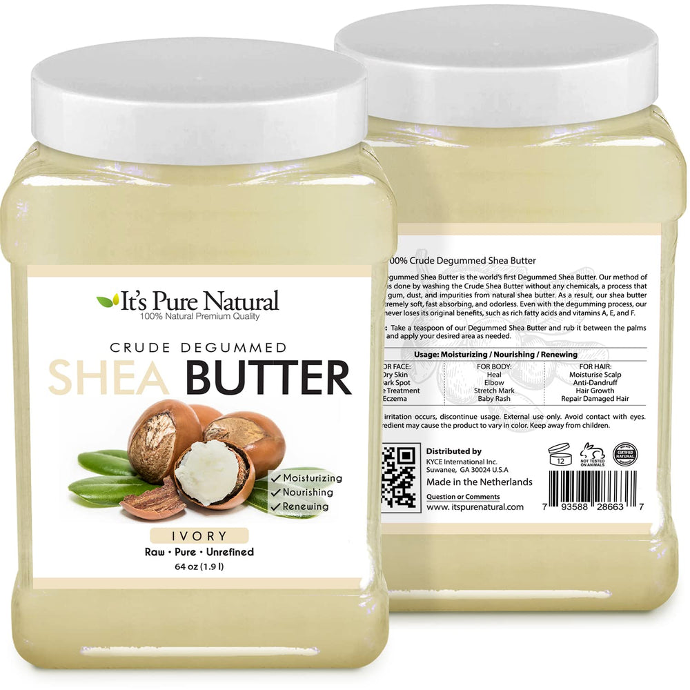It's Pure Natural shea butter for facial application moisturizing and smoothing.