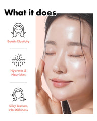 IT'S SKIN Collagen Nutrition Cream in hand indicates easy everyday use.