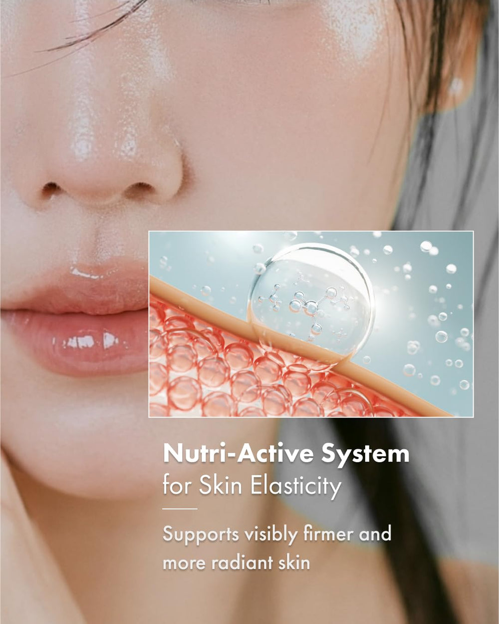 It'S SKIN Collagen Nutrition Emulsion on hand shows fast absorption