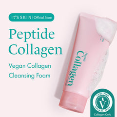 Foamy lather from Its SKIN cleanser forming light and airy bubbles