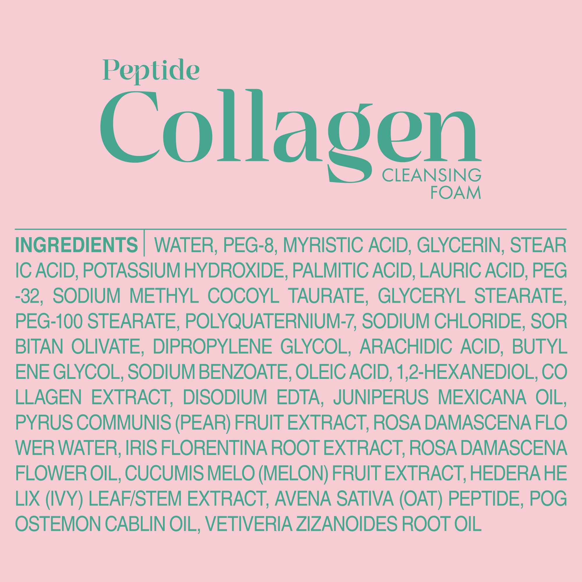 Retail display of Its SKIN Peptide Collagen Cleansing Foam packaging