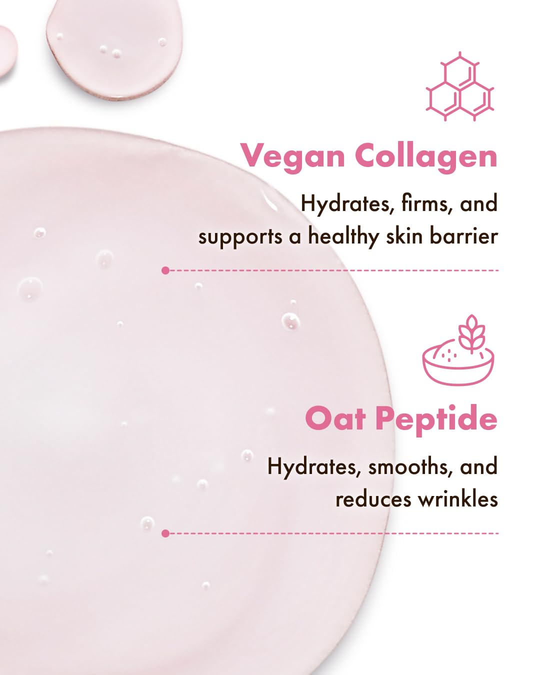 It's Skin Peptide Collagen Toner eco-packaging on display