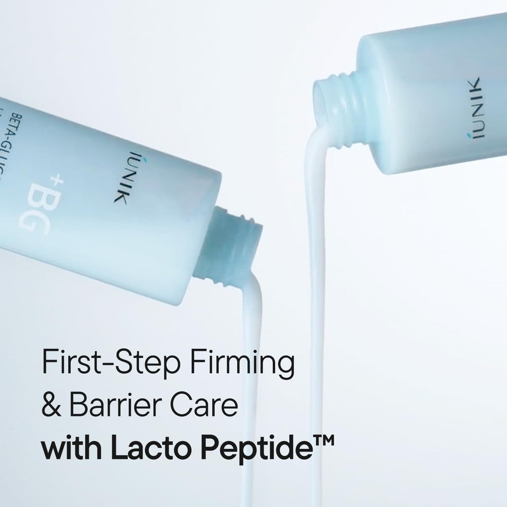 On-hand application of IUNIK essence illustrating gentle, fast absorption