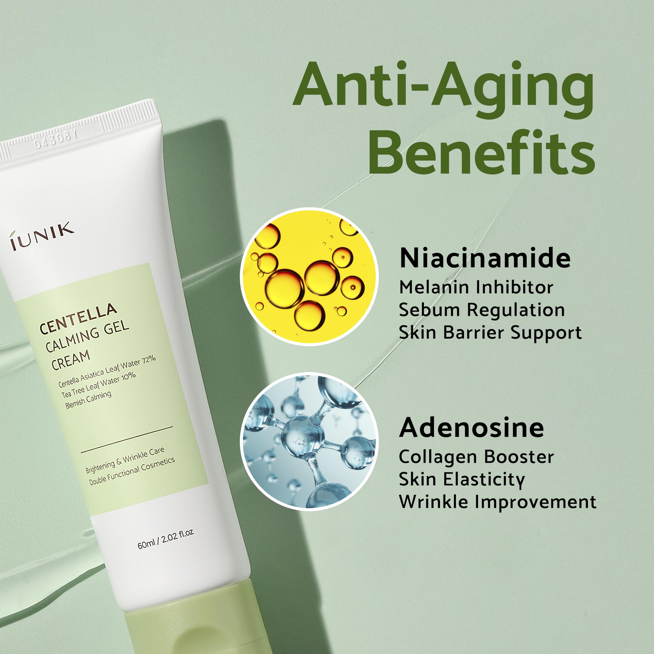 iUNIK Centella Edition Tea Tree Water close-up for refreshing care