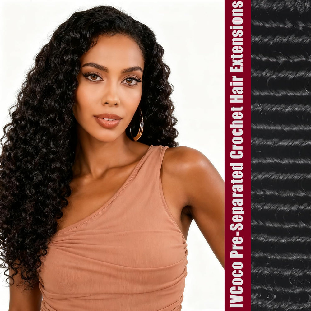 IVCoco reusable crochet hair for multiple uses with care
