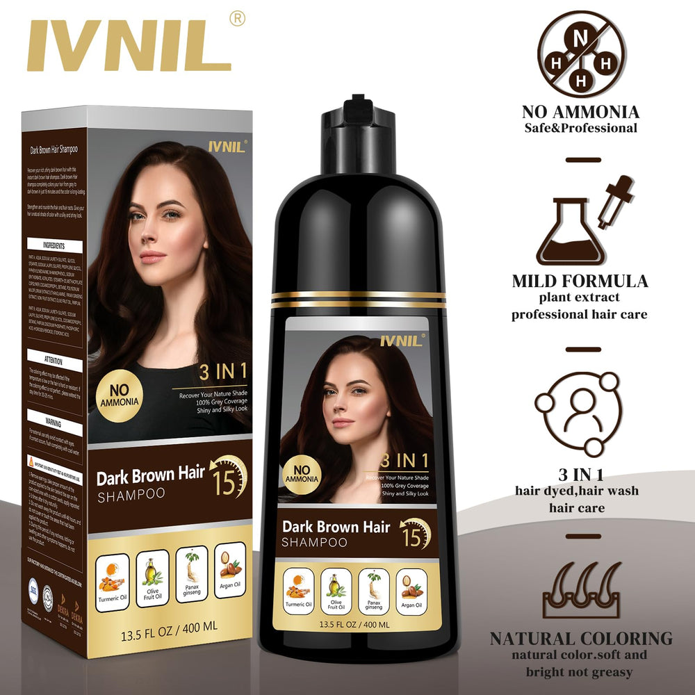 Ivnil herbal extracts suggest nourishment for healthier-looking hair