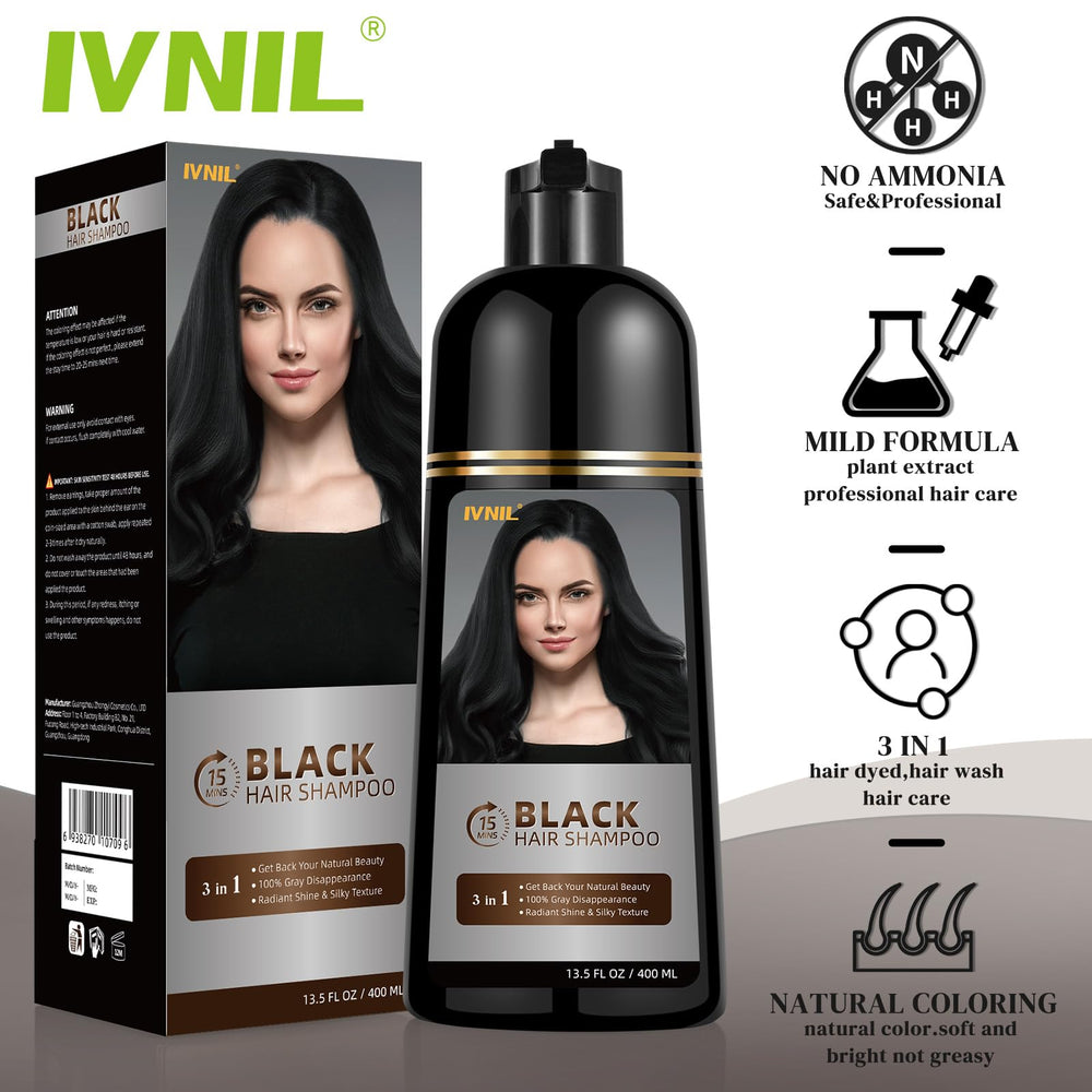 Ivnil natural extracts from polygonum multiflorum nourish and strengthen hair.