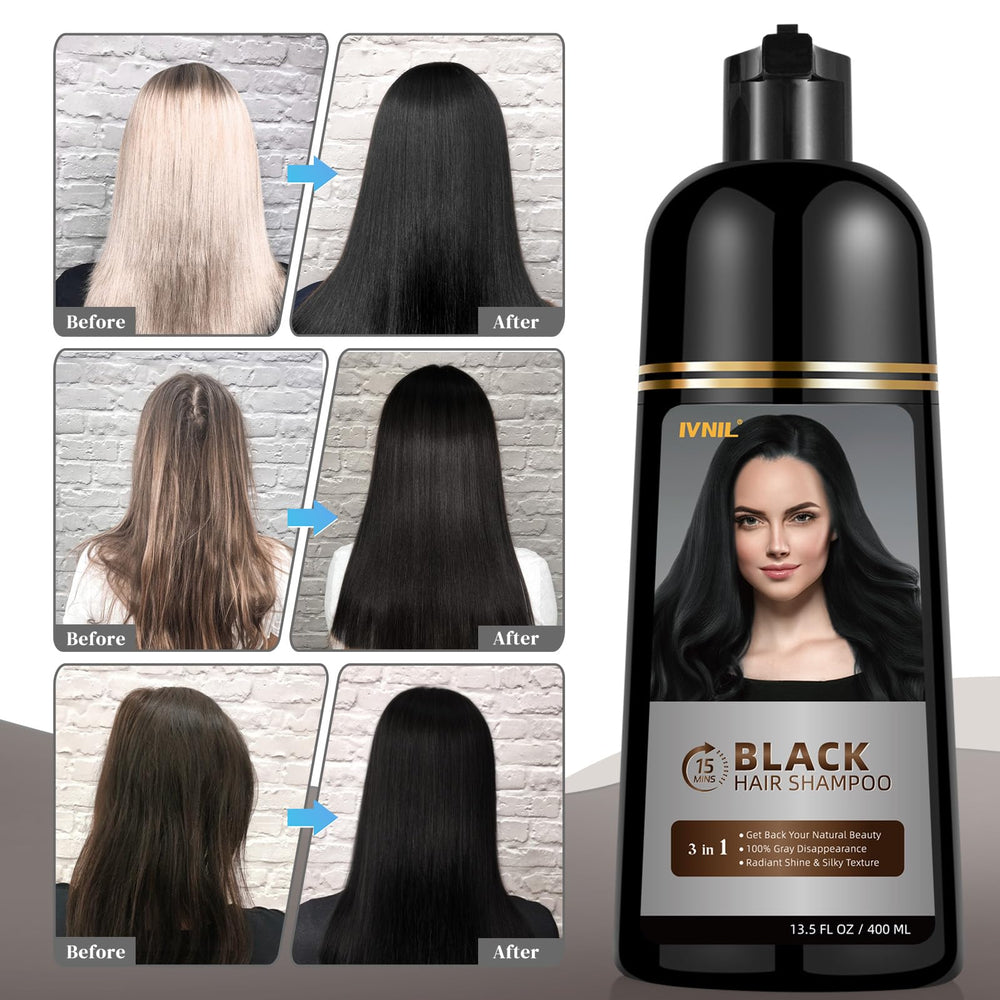 Ivnil leaves hair soft, silky, and shiny after use.