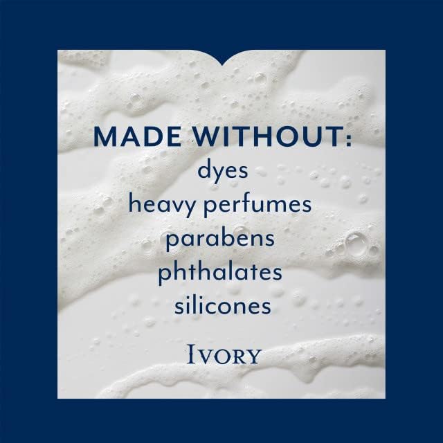 Ivory Aloe Scented Body Wash pump top demonstrates easy, mess-free dispensing