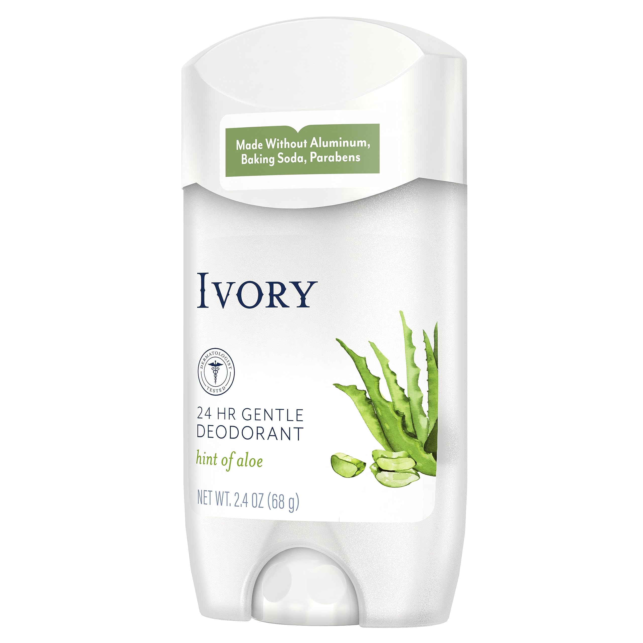 Ivory packaging close-up highlights clean, minimal ingredients.