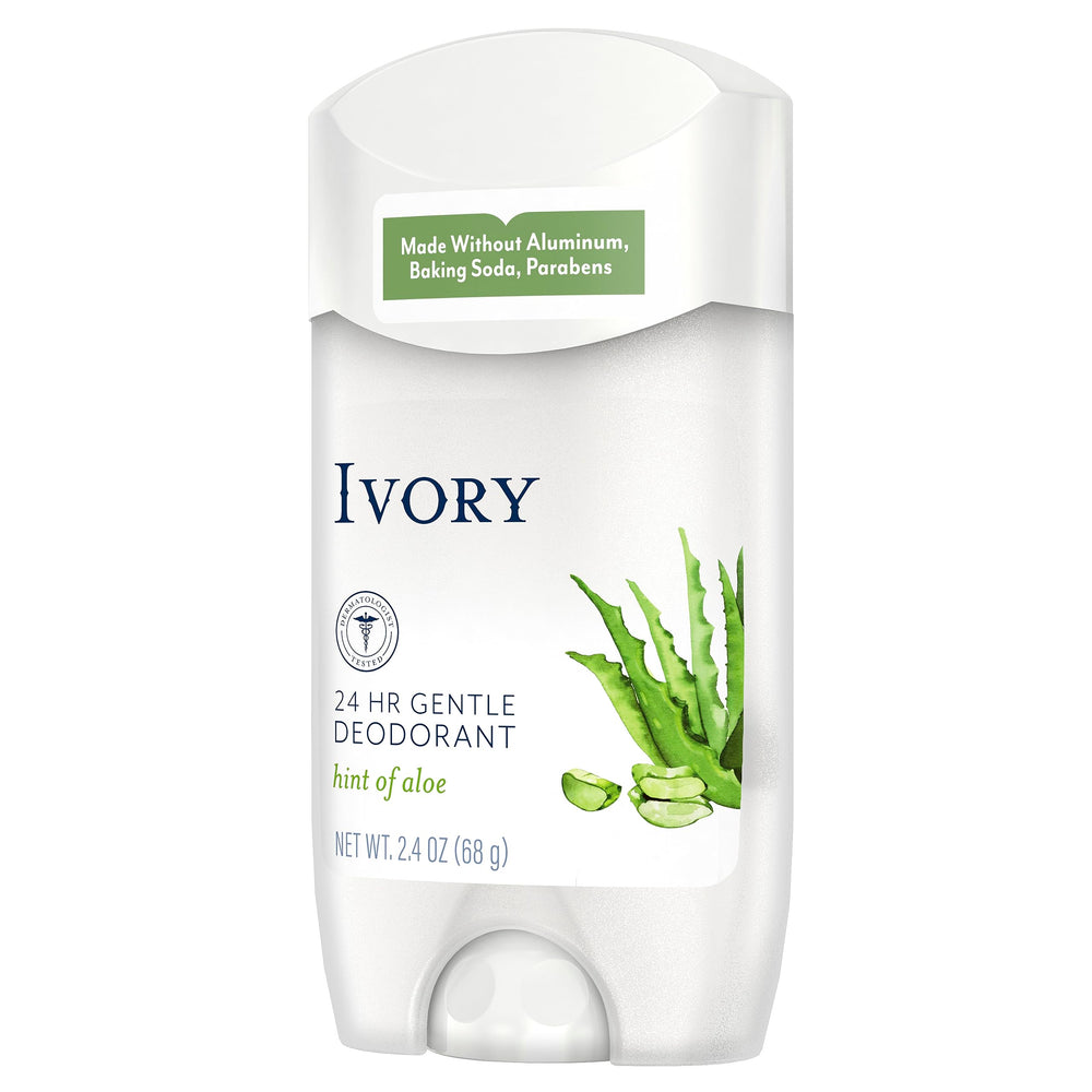 Ivory packaging close-up highlights clean, minimal ingredients.