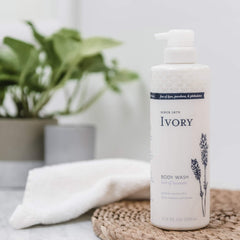 Ivory four-pack display highlighting convenient, family-sized bundle.