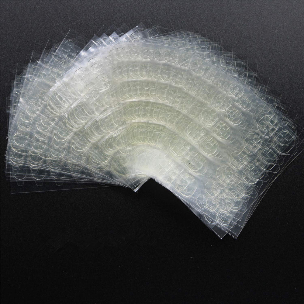 Ivtor 30-sheets nail adhesive tabs pack for quick false nails.
