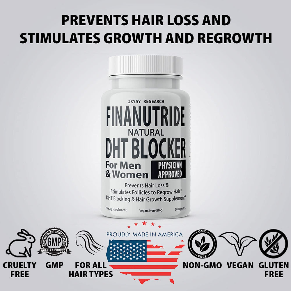 Ingredients list showing saw palmetto and biotin for vitality