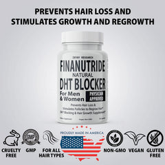 Ingredients list showing saw palmetto and biotin for vitality