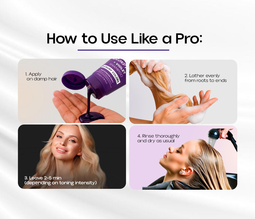 IYOSEI Hair color maintenance for gray or highlighted hair.