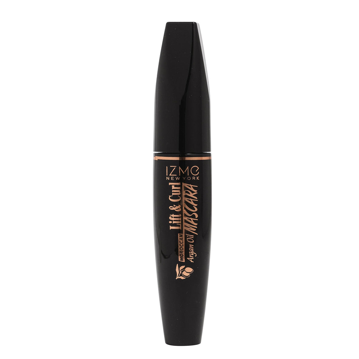 IZME New York Argan Oil Mascara with curved wand for lift and length