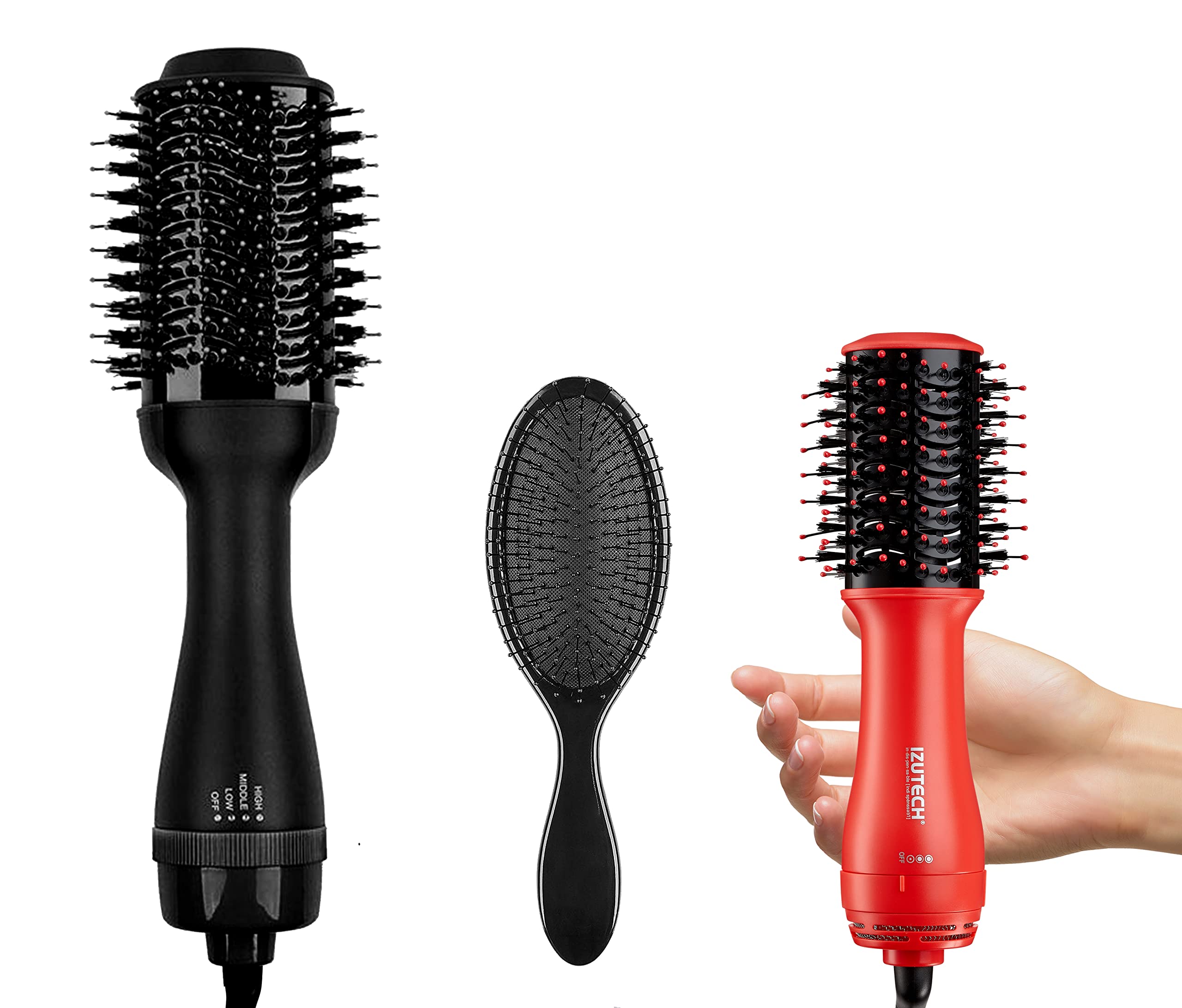 Izutech Toro adjustable heat settings support versatile drying.