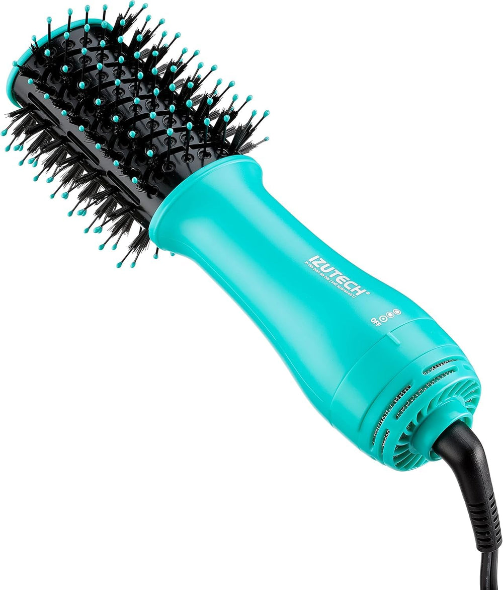 Izutech Toro ergonomic handle provides comfortable grip during styling.