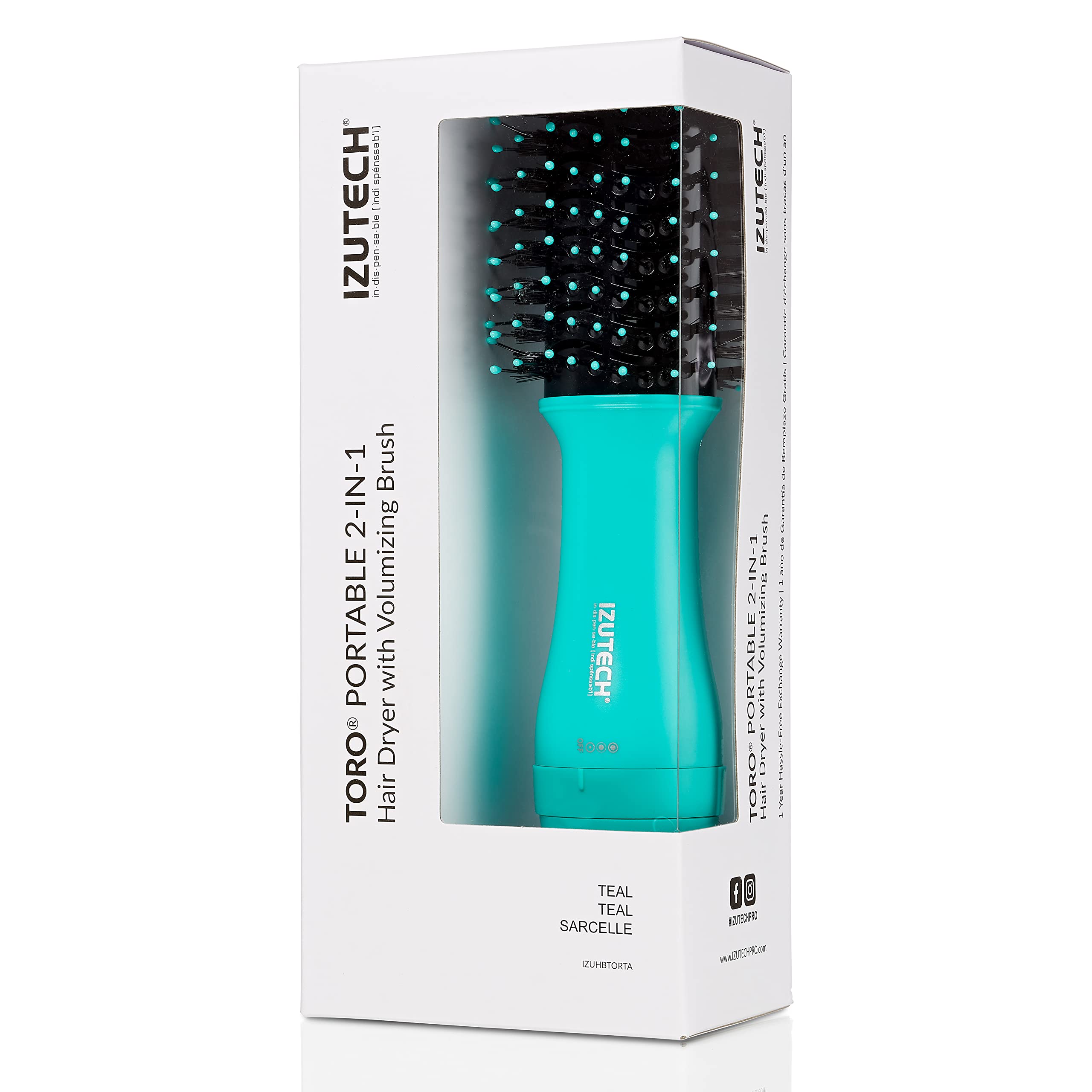 Izutech Toro quiet operation supports longer styling sessions.