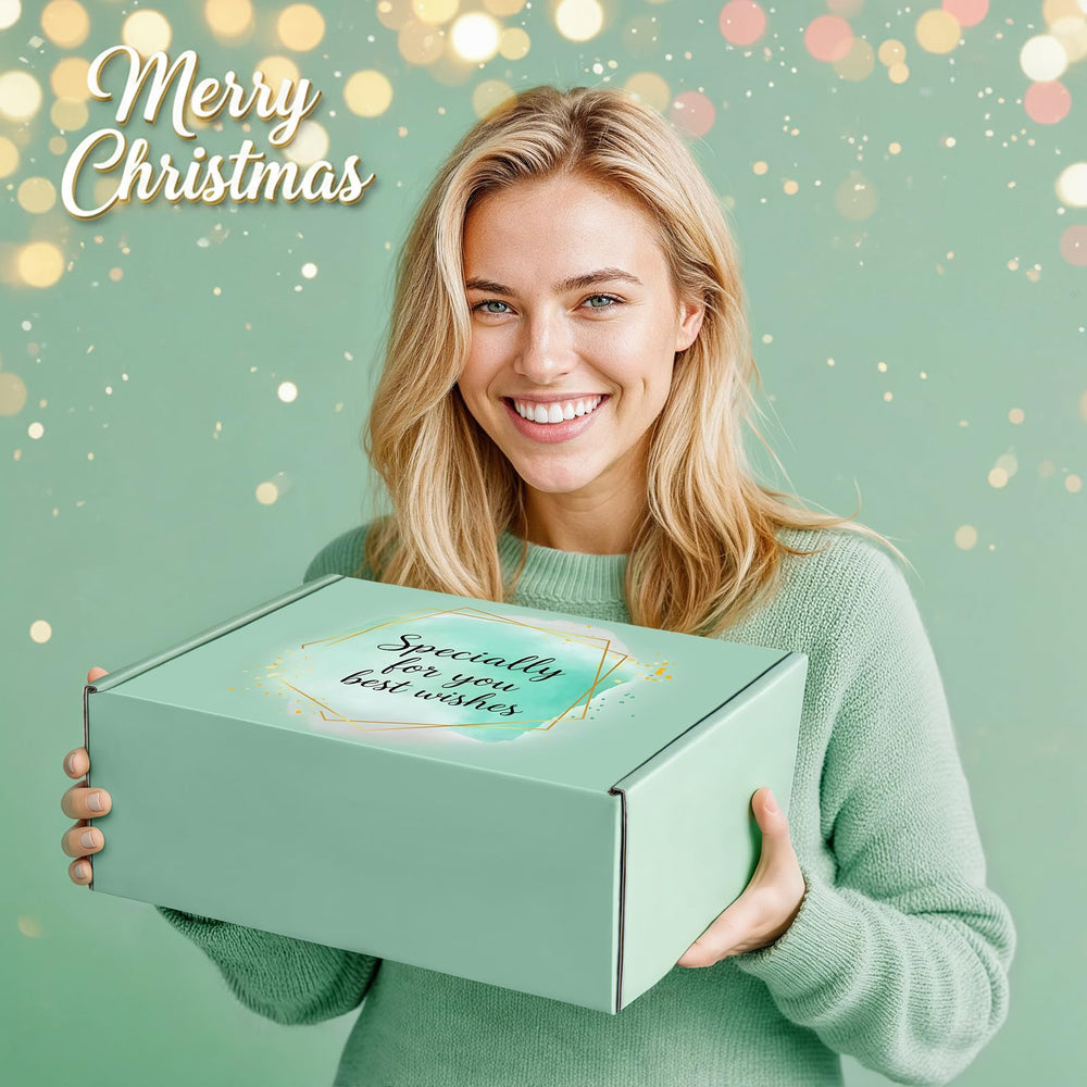 IZZUBIZ gift packaging details emphasize premium presentation.