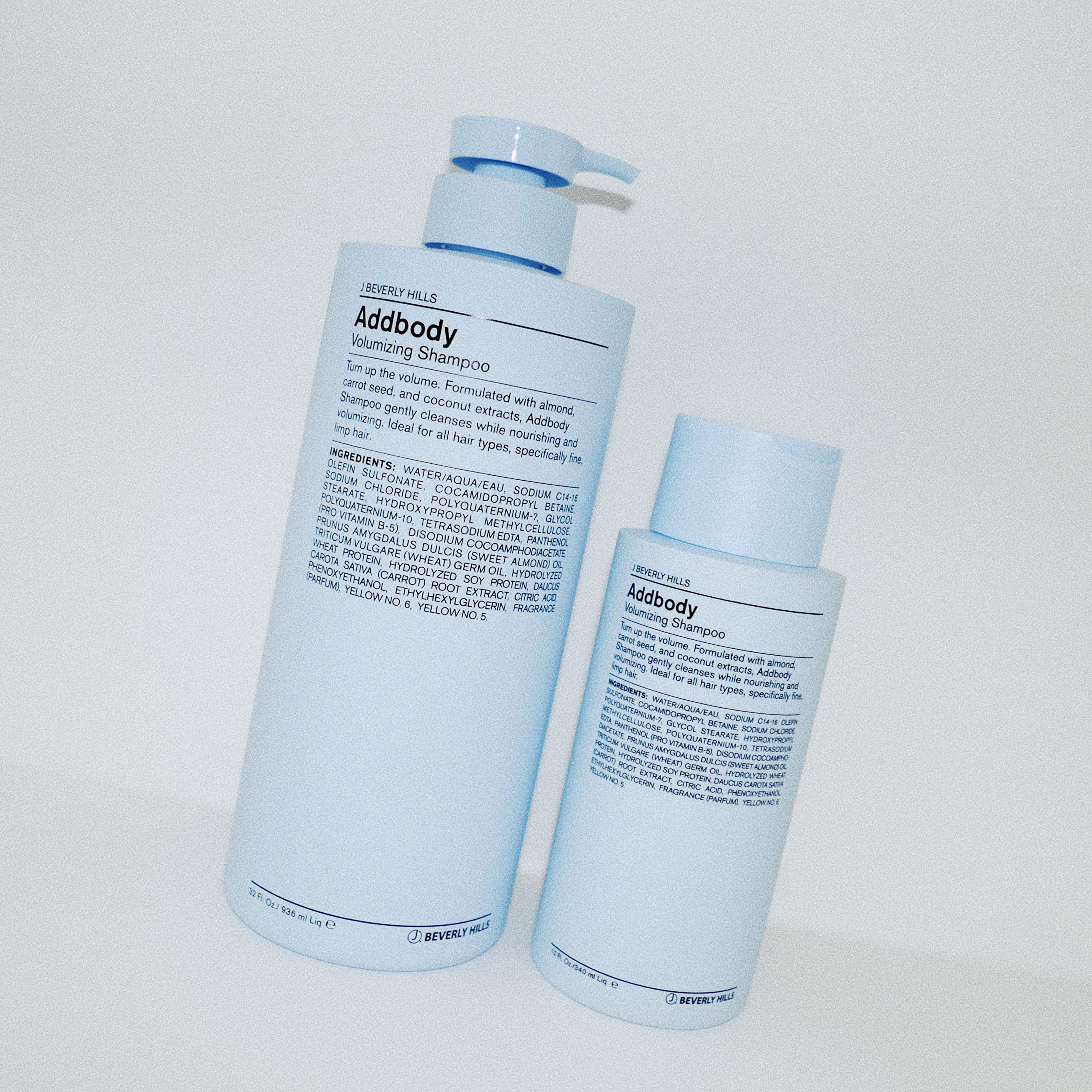 J Beverly Hills Blue Addbody formula with almond and coconut extracts for lightweight nourishment
