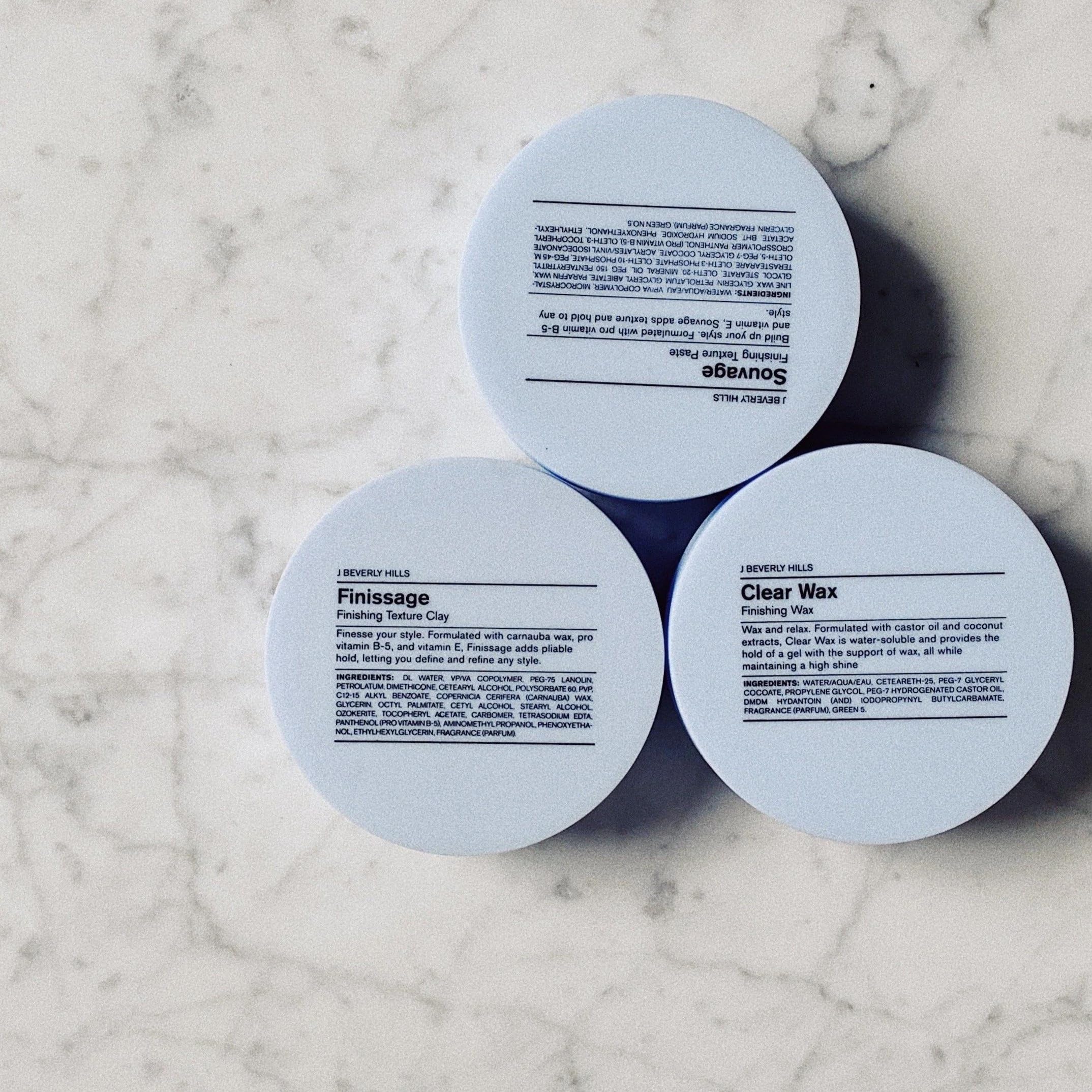 Close-up of smooth wax texture ready to apply.