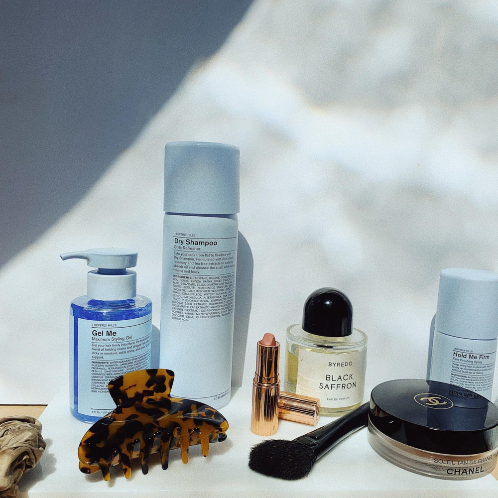 J Beverly Hills Blue Gel Me packaging signals professional quality