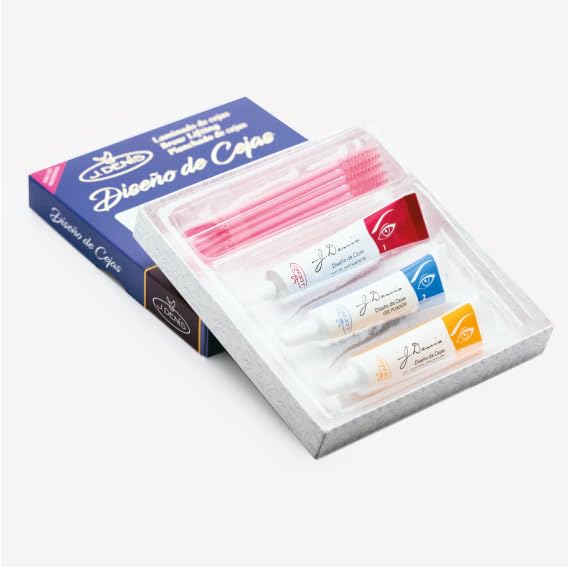 J. Denis Eyebrow Design Kit restructuring gel balances brow pH and hydration