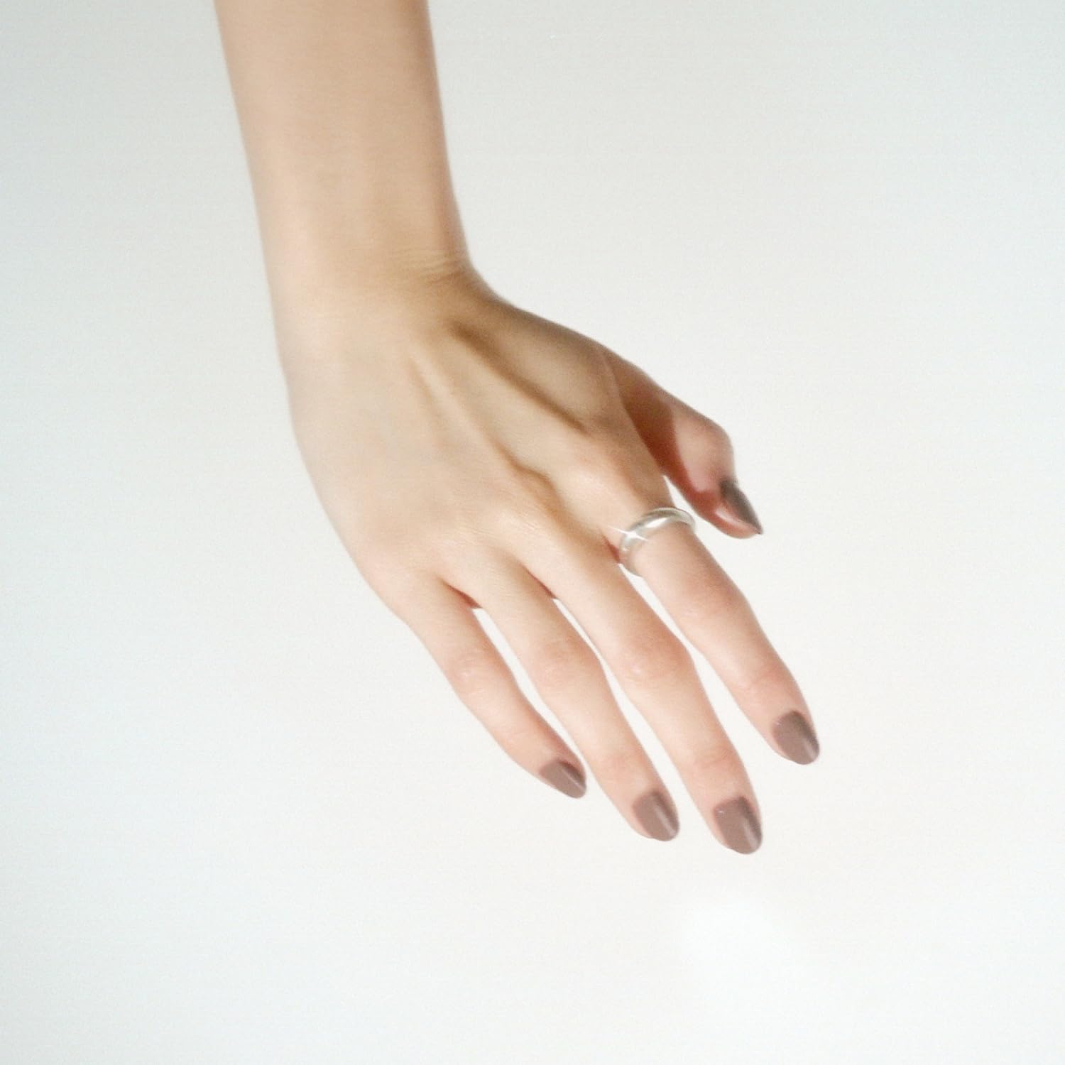 Two coats application close-up of J. Hannah Hepworth polish