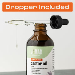J Mac Botanicals castor oil for eyebrows conditions brows and defines shapes.