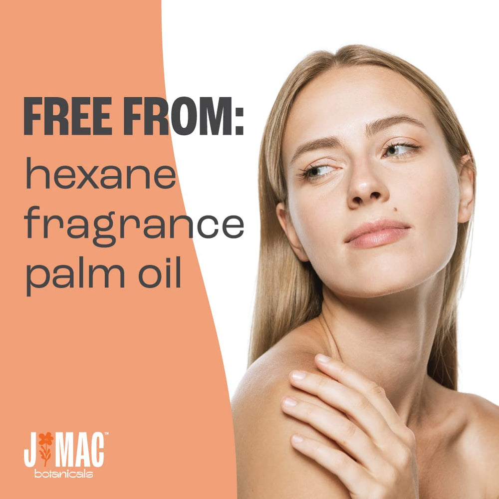 J Mac Botanicals Organic Fractionated Coconut Oil supports aromatherapy and hair care routines