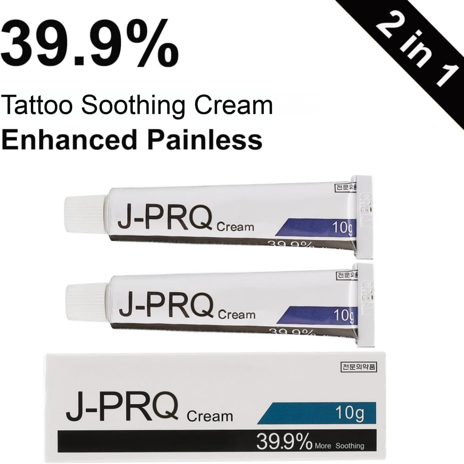 J-PRQ dermatologist-tested seal, gentle formulation for sensitive skin.