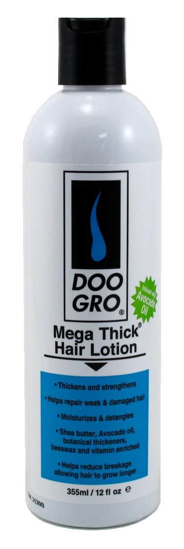 Doo Gro Hair Lotion Pack of 2 shown for consistent detangling and growth support.
