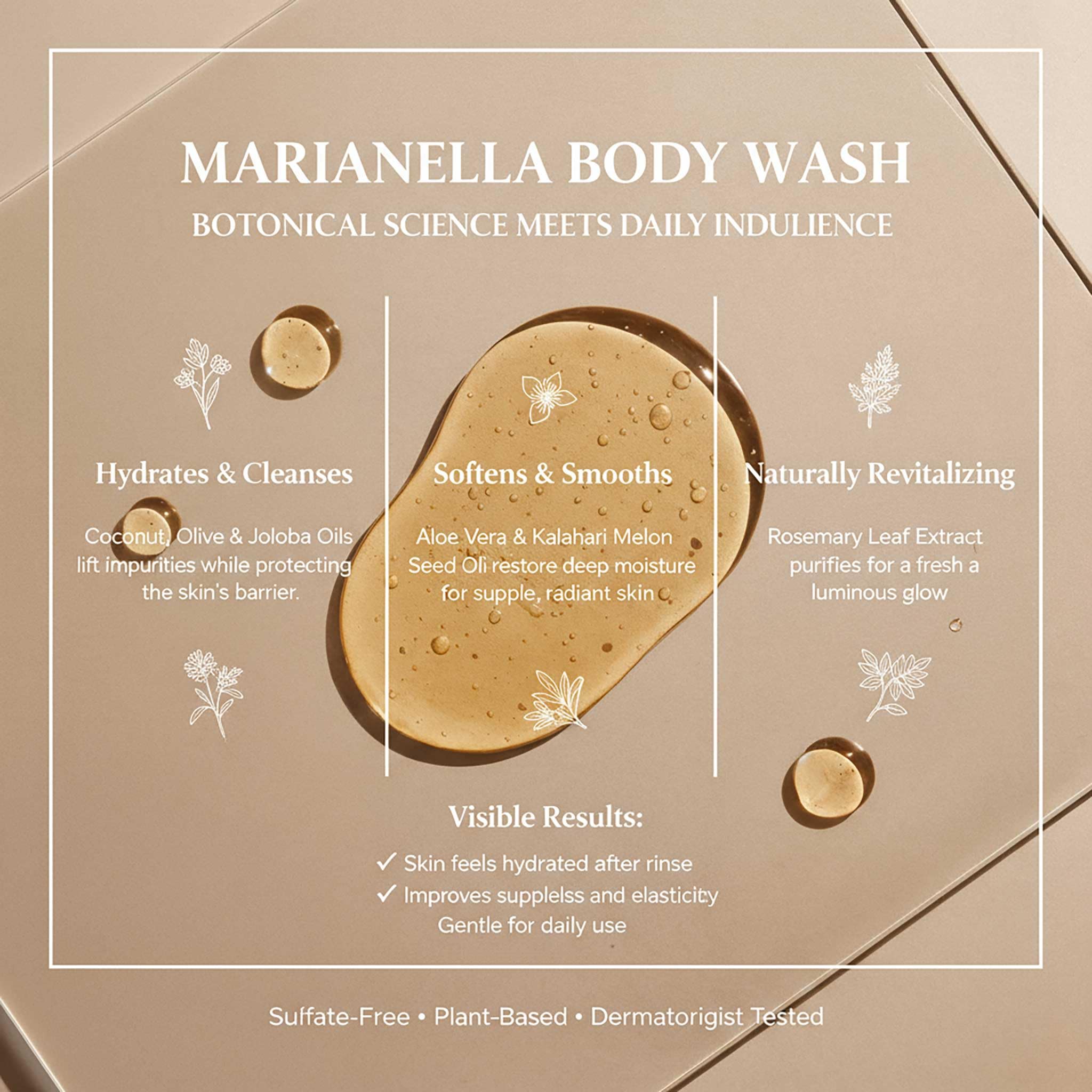 Creamy lather from Jaboneria Marianella wash showing rich cleansing feel.