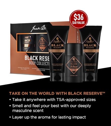 Jack Black Black Reserve antiperspirant deodorant stick for daily freshness