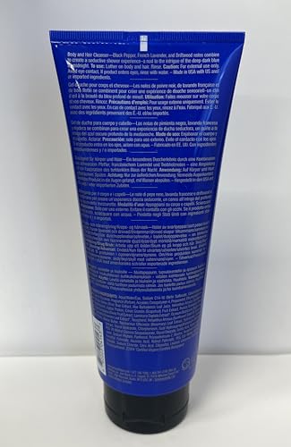 Jack Black Blue Midnight driftwood-note evokes a woodsy shower fragrance