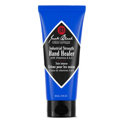 Jack Black Industrial Strength Hand Healer bottle showing quick-absorbing moisture for dry hands